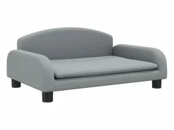 Clicnbuy Cama para perros de tela claro 70x45x30 cm Gris Online