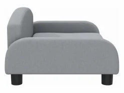 Clicnbuy Cama para perros de tela claro 70x45x30 cm Gris Online