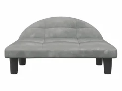 Clicnbuy Cama De Animales De Compañía|Cama para perros de terciopelo claro 70x52x30 cm