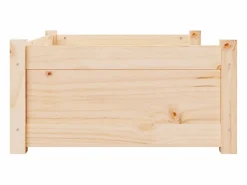 Cama para perros madera maciza de pino 75,5x55,5x28 cm^Clicnbuy Hot