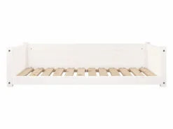 Clicnbuy Cama De Animales De Compañía|Cama para perros madera maciza de pino 105,5x75,5x28 cm