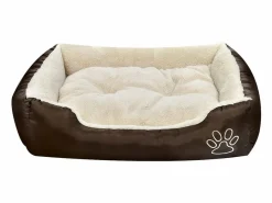 Cama para perros marrón y beige XXL^Clicnbuy Clearance