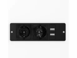 Cama plegable 140×200 cm - con toma USB y enchufe - (colchón no incluido)^ModernLuxe Clearance