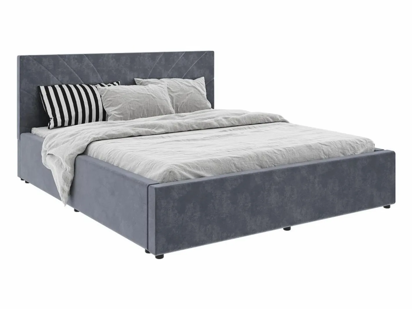 Somier - 160X200Cm|Cama tapizada Fargo haaus, 200 x 160 cm,