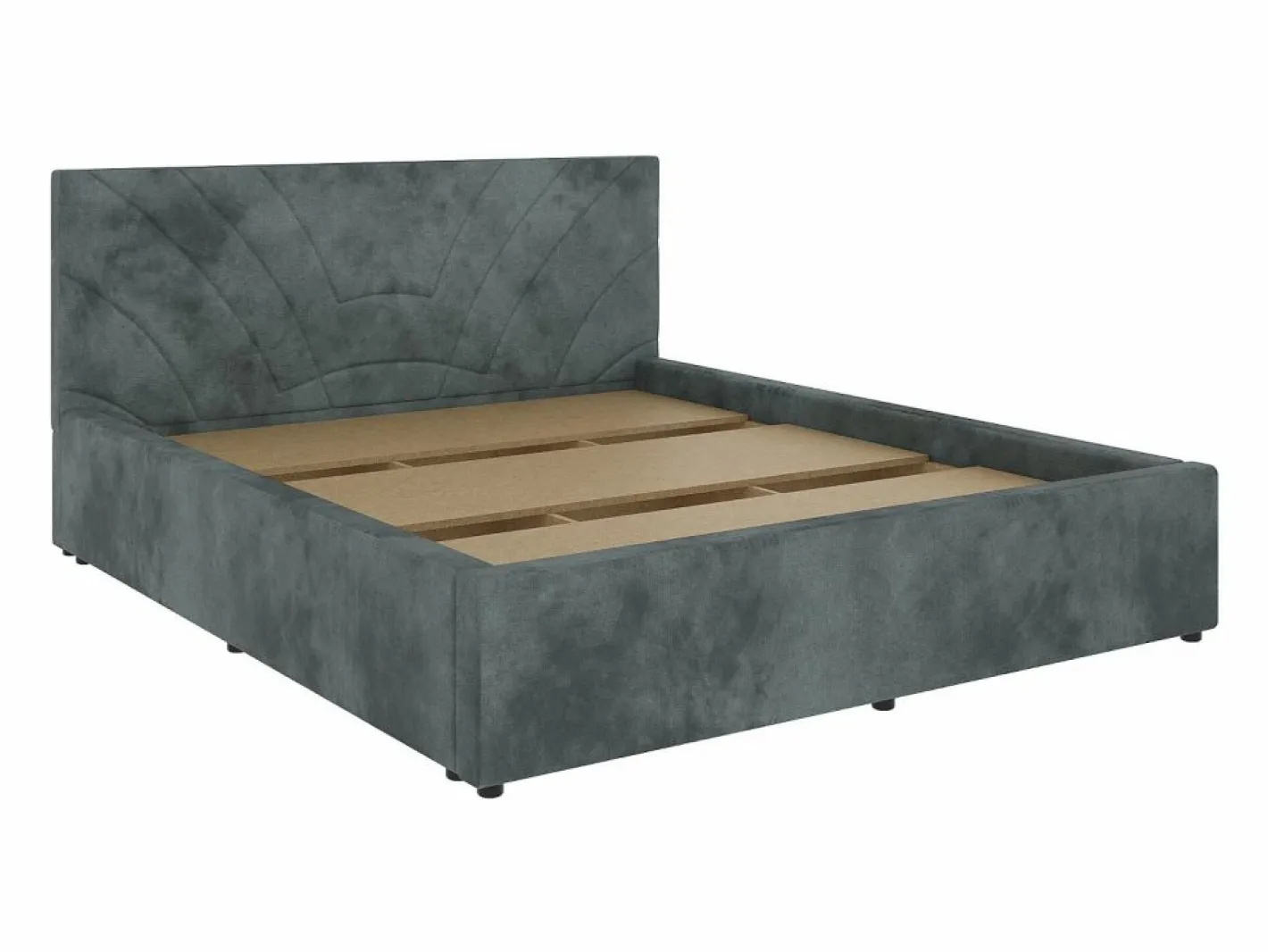 Cama tapizada Fargo haaus, 200 x 160 cm, Menta^ Discount
