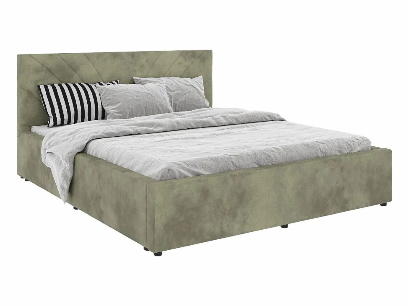 Somier - 160X200Cm|Cama tapizada Fargo haaus, 200 x 160 cm,