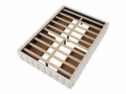 Merax Cama Terciopelo|Cama Adulto|Cama tapizada 140x200 cm con 4 cajones - sin cabecero - terciopelo -