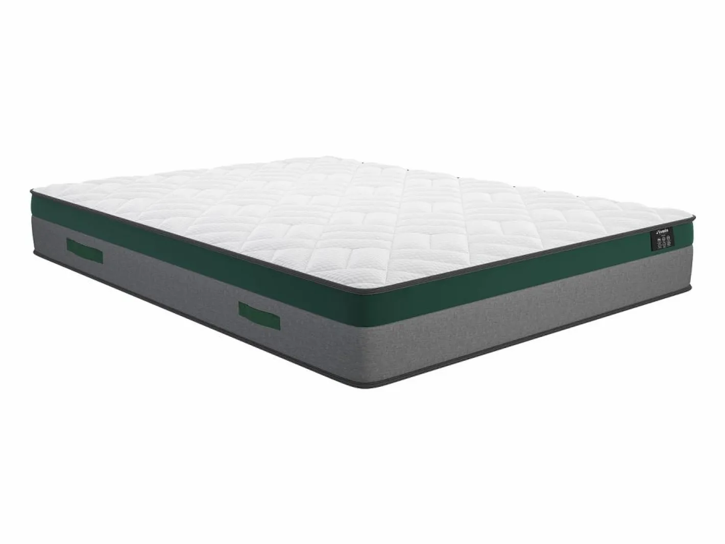 Ysmée Conjunto Colchón Y Somier|Cama 160x200 cm - canapé abatible + colchón de muelles ensacados - PRESTIGE