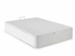 Ysmée Cama 140x190 cm - canapé abatible + colchón de muelles ensacados - PRESTIGE Blanco Sale