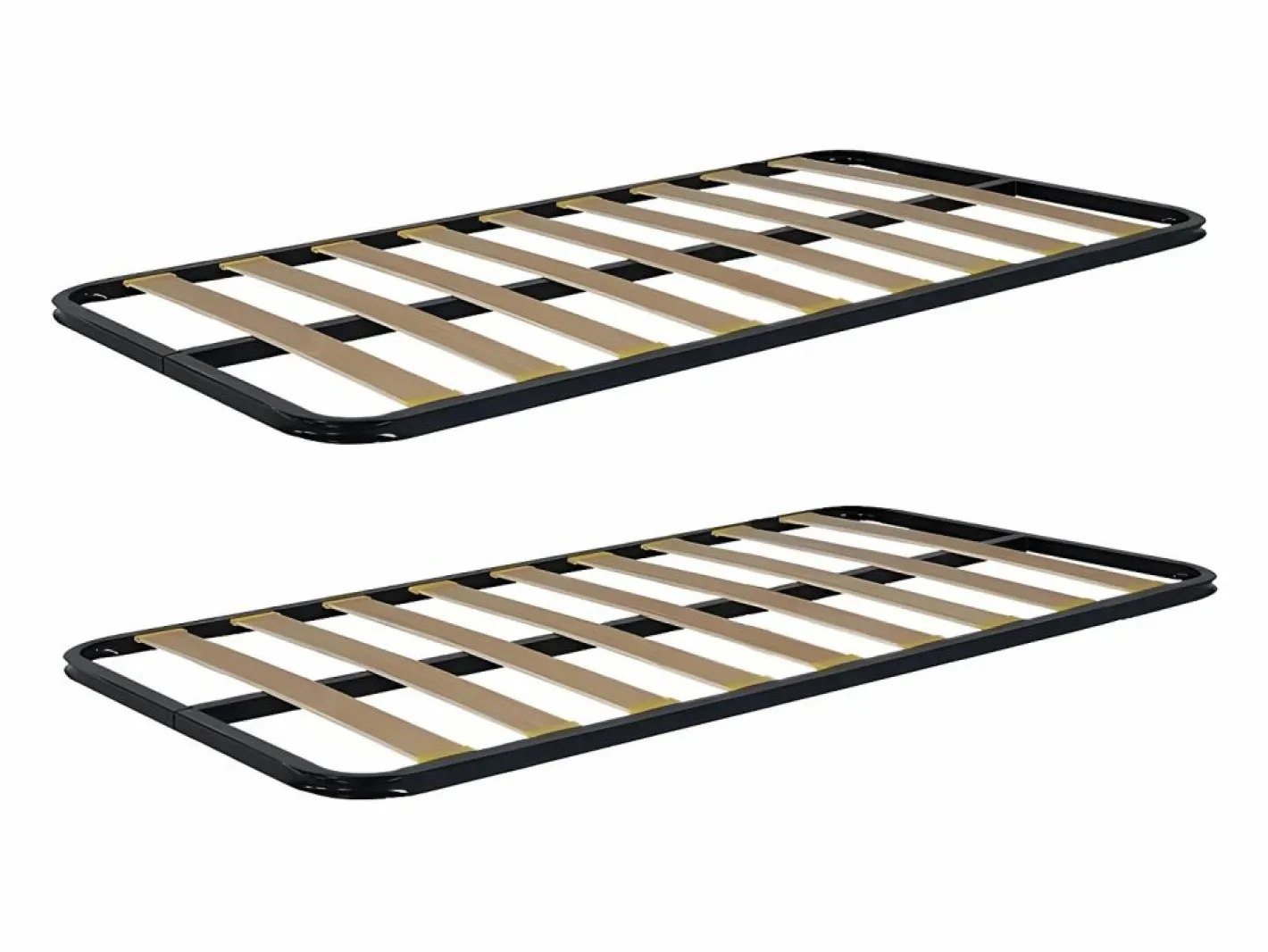 Cama Nido|Cama y estante aglomerado + somieres y colchones 65x199x96cm