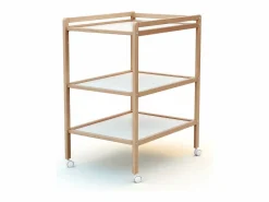 Cambiador bebé 2 estantes LILO madera - Haya Barnizada - 54 x 74 x 94 cm^AT4 Hot