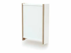 Cambiador bebé pared plegable EAZY madera - Blanco/Haya Barnizada - 78 x 56 x 78 cm^AT4 Outlet
