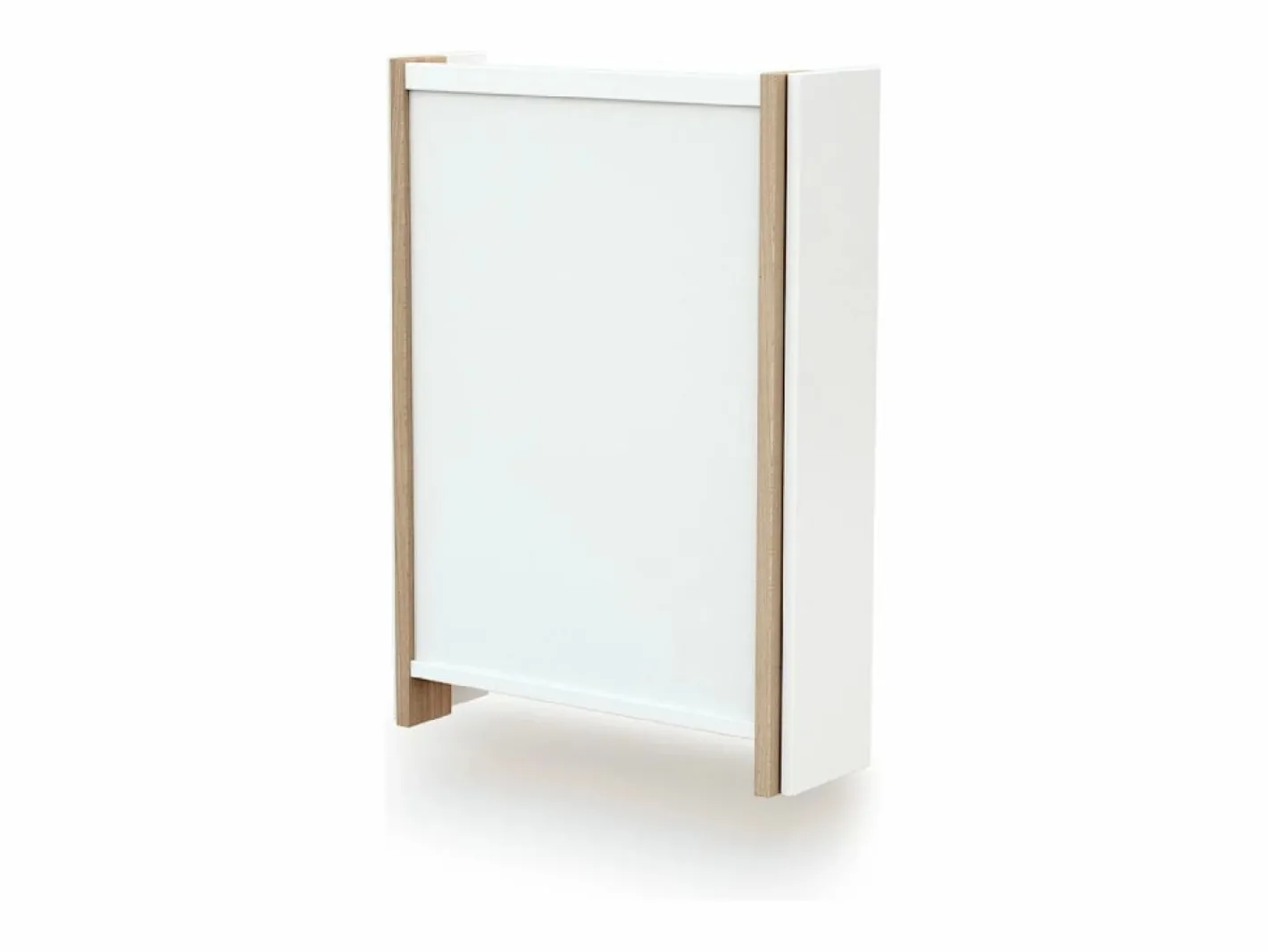 Cambiador bebé pared plegable EAZY madera - Blanco/Haya Barnizada - 78 x 56 x 78 cm^AT4 Outlet