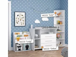 Vicco Mueble De Bebé|Cambiador 113x53x100 oskar