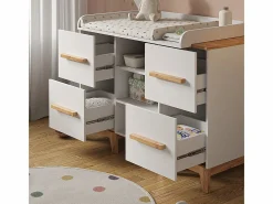 Vicco Cambiador /artesano 133x70x98 malia Blanco Hot