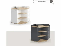Vicco Cambiador /artesano 85x85x90 aria Blanco Online
