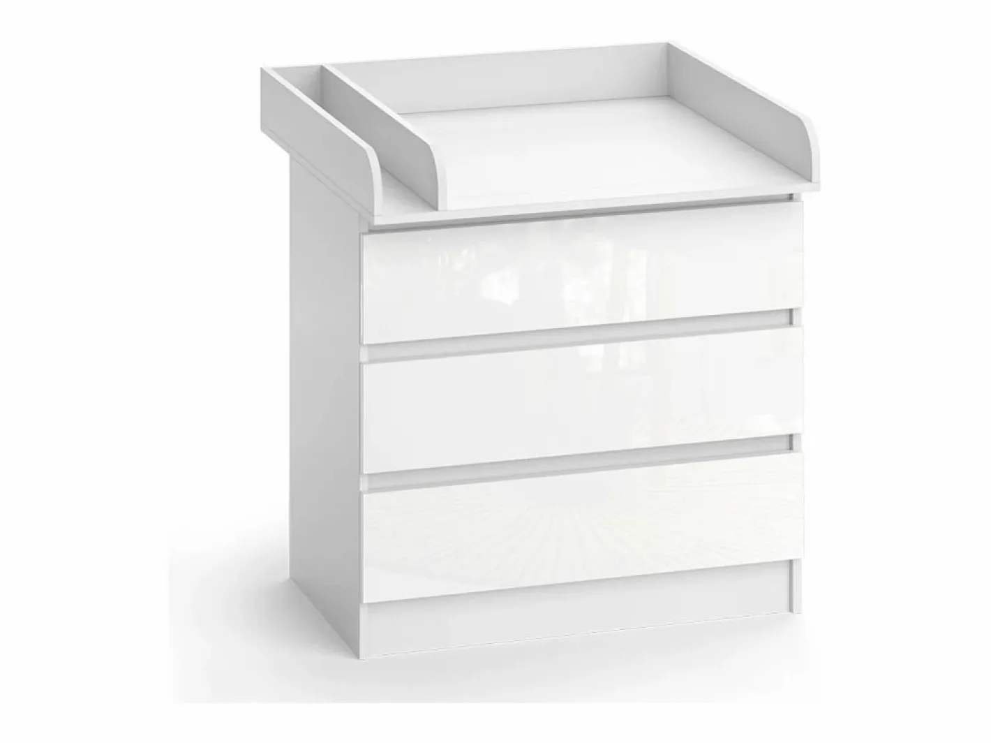 Vicco Mueble De Bebé|Cambiador / alto brillo 80x76x87 emma