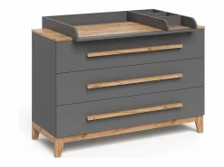 Vicco Mueble De Bebé|Cambiador /artisan 133.2x70x98 malia