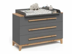 Vicco Mueble De Bebé|Cambiador /artisan 133.2x70x98 malia