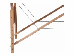 Helloshop26 Camilla de masaje plegable de 3 secciones con estructura de madera negra 02_0001889 Negro Hot