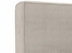 Vente-unique Canapé abatible 180 x 200 cm de pana - TIMANO II Beige Discount