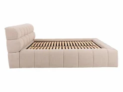 Canapé abatible 160 x 200 cm de tela color - FORVIK^Vente-unique Clearance
