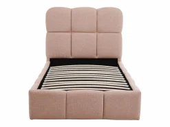 Canapé abatible 90 x 190 cm en tela texturizada color - DILUDO^Vente-unique Sale