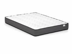 Vente-unique Cama Con Canapé|Cama Adulto|Canapé abatible 180 x 200 cm en tela bouclé beige + colchón - VANARI