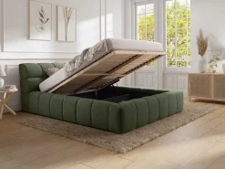 Vente-unique Cama Con Canapé|Canapé abatible 180 x 200 cm tela - FORVIK de Pascal Morabito