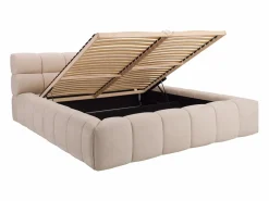 Canapé abatible 200 x 200 cm tela + colchón - FORVIK de Pascal Morabito^Vente-unique Clearance