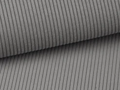 Vente-unique Cama Terciopelo|Canapé abatible de 140 x 190 cm con cabecero de pana + colchón - SARAH