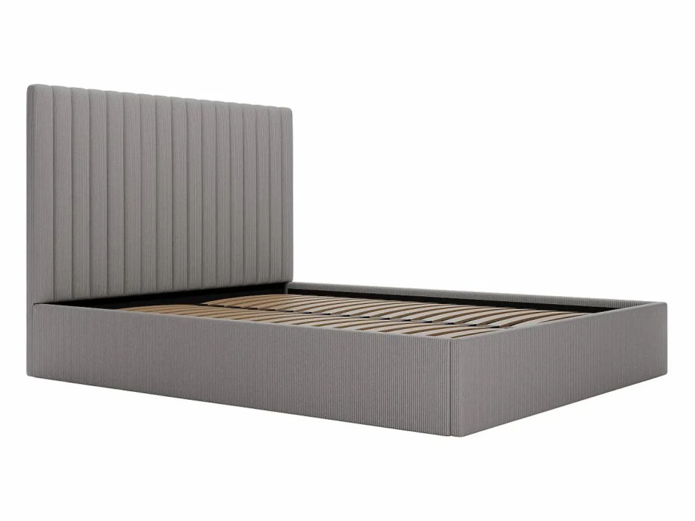 Canapé abatible de 160 x 200 cm con cabecero de pana - SARAH^Vente-unique