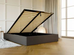 Ysmée Somier Con Canapé|Somier - 140X190Cm|Canapé abatible de tela - 140 x 190 cm - - PONTOS de YSMÉE