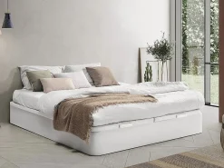 Ysmée Canapé abatible HESTIA YSMÉE PLAY - mate - 180 x 200 cm Blanco Best