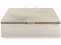 Canapé Abatible Petra 135x190 cm Blanco Nordic de Gran Capacidad^VS Venta-stock Sale