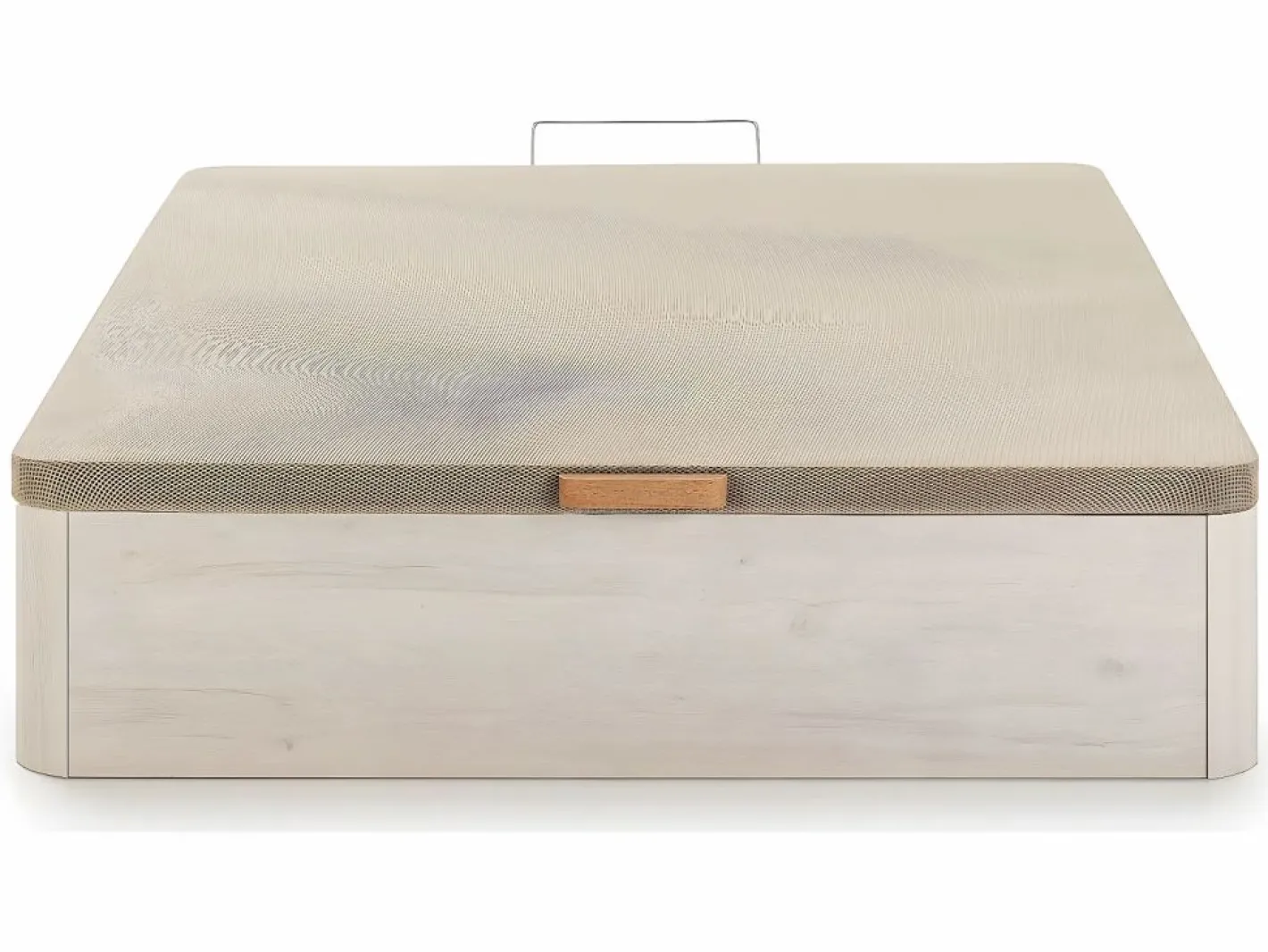 Canapé Abatible Petra 135x190 cm Blanco Nordic de Gran Capacidad^VS Venta-stock Sale