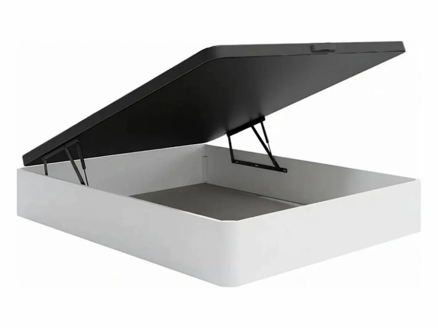 Canapé Atenas abatible tapizado 3D 90x190 cm Blanco Sale