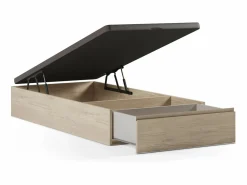 Ysmée Somier Con Canapé|Canapé cama con cajón 90 x 200 cm - Natural claro - HESTIA de YSMÉE