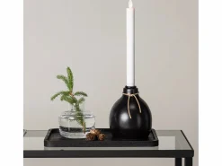 Candelabro Ulricehamn con luz LED negra.^ebuy24 Discount