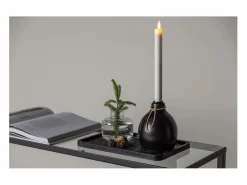Candelabro Ulricehamn con luz LED negra.^ebuy24 Discount