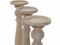 Candelero H360 (juego de 3), marrón natural^MCW New