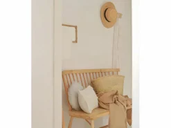 DECOWOOD Cesta|Capazo de esparto natural de 50x35x35cm - MENORCA -
