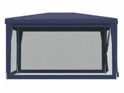 Cenador Y Quiosco|Carpa para fiestas con 4 paredes de malla HDPE 3x4 m ES623135