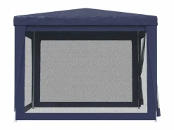 Carpa para fiestas con 4 paredes de malla HDPE 3x3 m ES687578^ Best