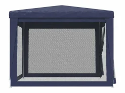 Carpa para fiestas con 4 paredes de malla HDPE 3x3 m ES687578^ Best
