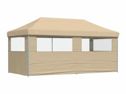 Carpa plegable para fiestas con 3 paredes laterales^ Hot