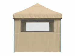 Carpa plegable para fiestas con 3 paredes laterales^ Hot