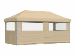 Carpa plegable para fiestas con 3 paredes laterales^ Hot