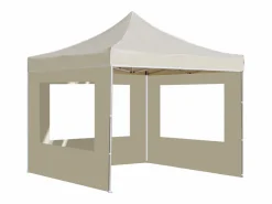 Carpa plegable profesional paredes aluminio color 2x2 m ES828704^ Sale