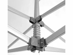 Cenador Y Quiosco|Carpa plegable profesional de aluminio con estructura hexagonal, Market-Pro 3X3, color , impermeable